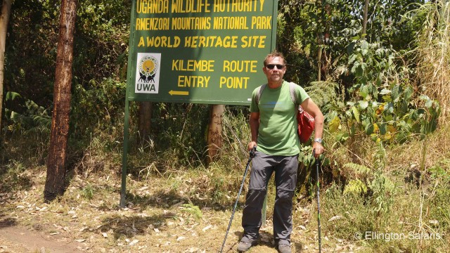 Rwenzori mountains trekking